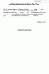 Modelo de Carta de Comunicação de Férias Coletivas Dirigida a Autoridade Regional do Ministério do Trabalho