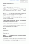 Contrato Padrão de Constituição de Instituto