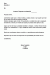 Carta Padrão para Ofício em Resposta a Reclamação do Cliente