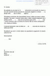 Modelo de Carta de Quitação de Débito