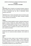 Contrato Padrão de Prestação de Serviços de Professor de Academia em Condomínio