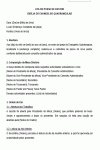 Modelo de Ata de Posse de Pastor da Igreja do Evangelho Quadrangular