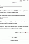 Modelo de Advertência Disciplinar Funcionário