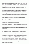 Modelo de Pré contrato de prestação de serviços de formação de banco de dados