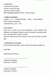 Modelo de Recibo de Pagamento de Frete de Transporte de Cargas