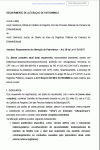 Modelo de Requerimento de Alteração de Patronímico