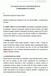 Miniatura de Modelo de Declaração para Solicitação de Visto com Entrada Múltipla e Acompanhamento de Auxiliar