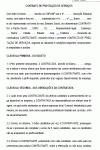 Modelo de Contrato de Captação de Emprego