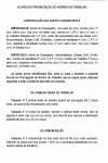 Acordo Padrão Individual de Prorrogação de Horário de Trabalho - Empregador e Empregado