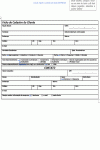 Modelo de Ficha Cadastral de Cliente