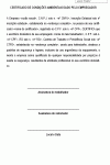 Modelo de Certificado de Condições Ambientais dado pelo empregador