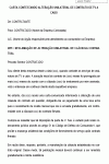 Carta Padrão para Contestação de Alteração Unilateral de Serviços de TV à cabo