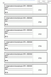 Comprovante Padrão para inscrição na CIPA