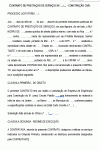 Modelo de Contrato de Prestação de Serviço para Construção de Creche Municipal