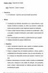 Modelo de Descrição de Cargo de Supervisor de Custos