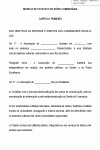 Estatuto Padrão para Rádio Comunitária