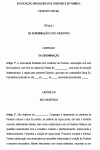 Estatuto Padrão para Associação de Criadores de Pombo