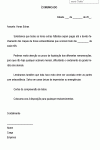 Modelo de Comunicado Geral sobre Pagamento de Hora Extra