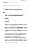 Descrição de Cargo Padrão para Supervisor de Ti Tecnologia da Informação e Infra Estrutura