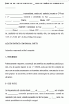 Modelo de Ação de Divórcio Consensual