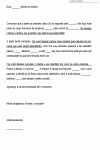 Carta de Despedida Padrão para funcionário ao cliente