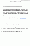 Modelo de Termo de Entrega e Responsabilidade de Equipamento de Trabalho