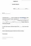 Aviso Padrão para Mudança de Proprietário / Administrador / Dono da Empresa