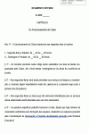 Regimento Padrão para Regulamento Interno de Clube Recreativo