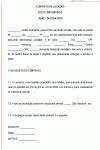 Modelo de Contrato de Locação de Bolo Cenográfico