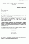 Modelo de Carta para desistir da compra de produto ou Serviço Realizada pela Internet ou Telefone