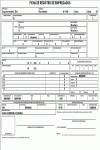 Modelo de Ficha de Registro de Empregado Funcionário em Excel - Frente e Verso completa