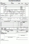 Ficha de Registro Padrão para Empregado Funcionário em Excel - Frente e Verso completa