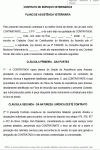 Modelo de Contrato de Serviços Veterinários Plano de Assistência Veterinária