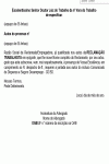 Petição Padrão para Juntada do Comunicado de Dispensa e Seguro Desemprego - CD SC