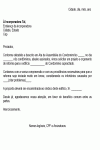 Carta Padrão para Solicitação de Reforma em Condomínio junto a Imobiliária - Apartamentos