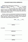 Declaração Padrão para Baixa na CTPS - Encerramento de Vinculo Empregatício na Carteira de Trabalho do Empregado