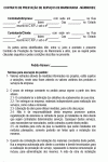 Modelo de Contrato de Prestação de Serviços de Marmoraria - Mármores e Granitos