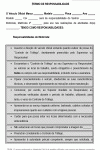 Modelo de Termo de Responsabilidade de Uso de Veículo