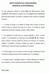 Modelo de Termo Aditivo Contratual de Locação para alteração de Locadora