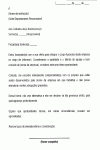 Carta Padrão para Recusa de Oferta de Emprego Vaga Trabalho