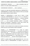 Modelo de Contrato de compra e venda de imóvel com cláusula de Retrovenda