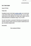 Petição Padrão para Notificação para ação de despejo na locação não residencial