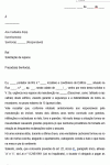 Modelo de Carta Notificação ao Síndico Administração solicitando reparos necessários