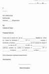 Modelo de Declaração de Quitação de Cheque