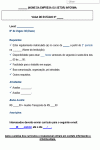 Modelo de Edital Estrutura de Anúncio de Divulgação de Vaga de Estágio