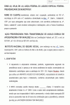 Petição Inicial Padrão para Transformar Auxílio Doença em Aposentadoria por invalidez