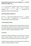 Reclamação Trabalhista Padrão para Rescisão de Contrato de Trabalho