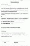 Modelo de Carta Convite para Cliente Renegociação Dívida Pagar Débito