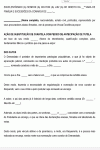 Modelo de Ação de Substituição de Curatela e com pedido de antecipação de tutela