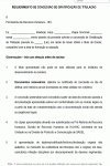 Requerimento Padrão para Concessão de Gratificação de Titulação